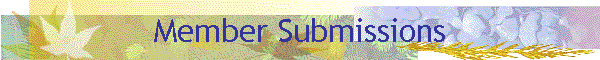 Member Submissions